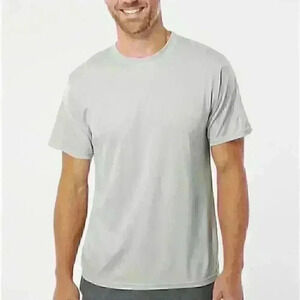 Nexgen Wicking Short Sleeve T-Shirt - 790 - Color: Silver - Size: M (3-pack)